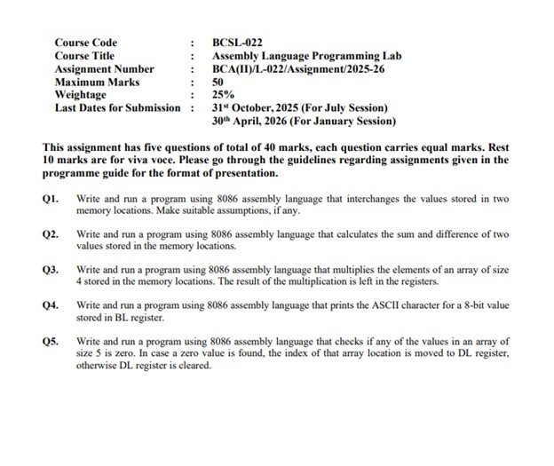 IGNOU BCSL-022 Solved Assignment 2025-26 PDF (English)