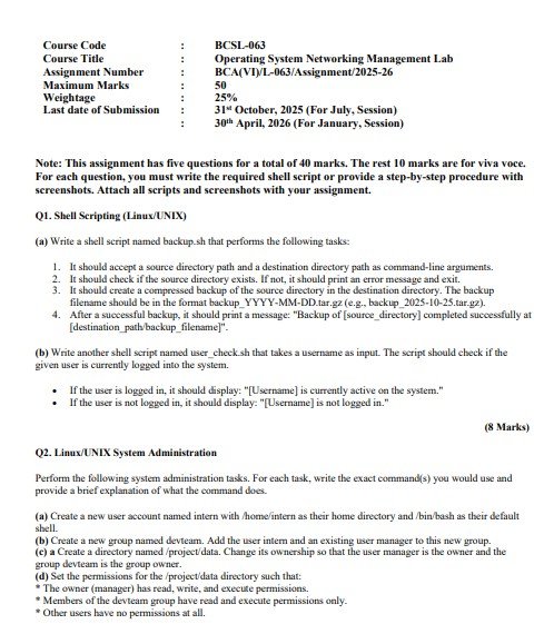 IGNOU BCS-054 Solved Assignment 2025-26 PDF (English)