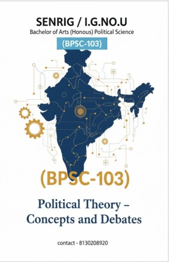 BPSC-103 Help Book PDF Download In English At shop.senrig.in