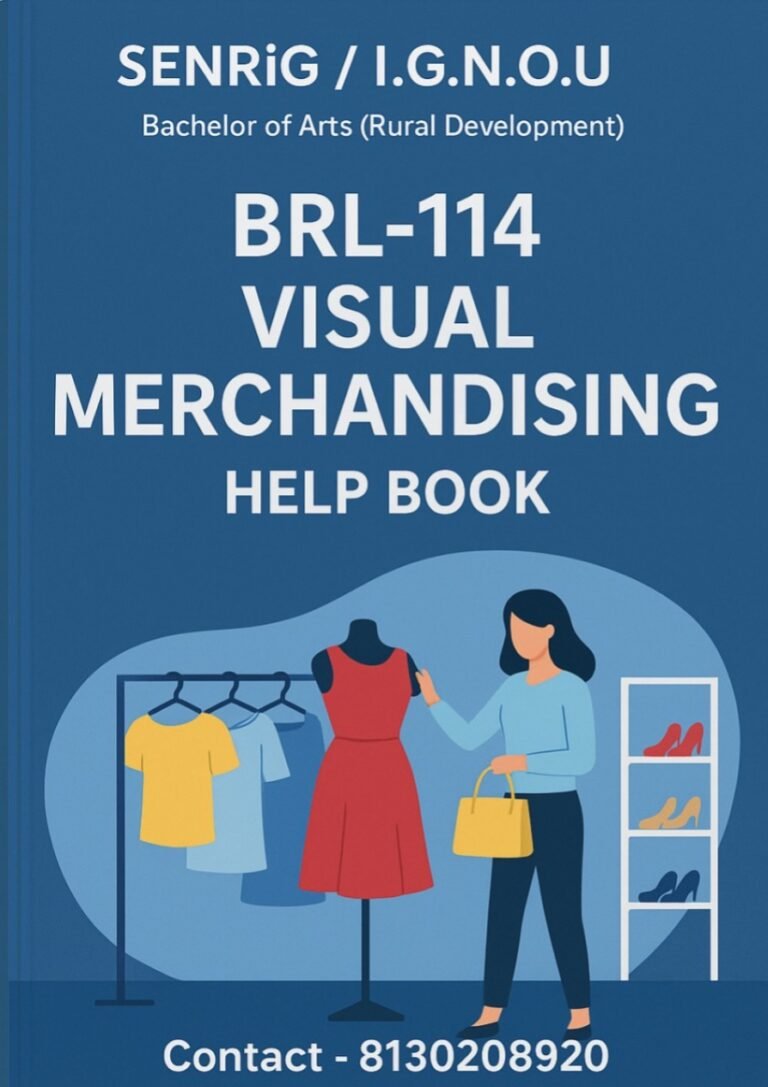 BRL-114 Help Book PDF Download In English At shop.senrig.in