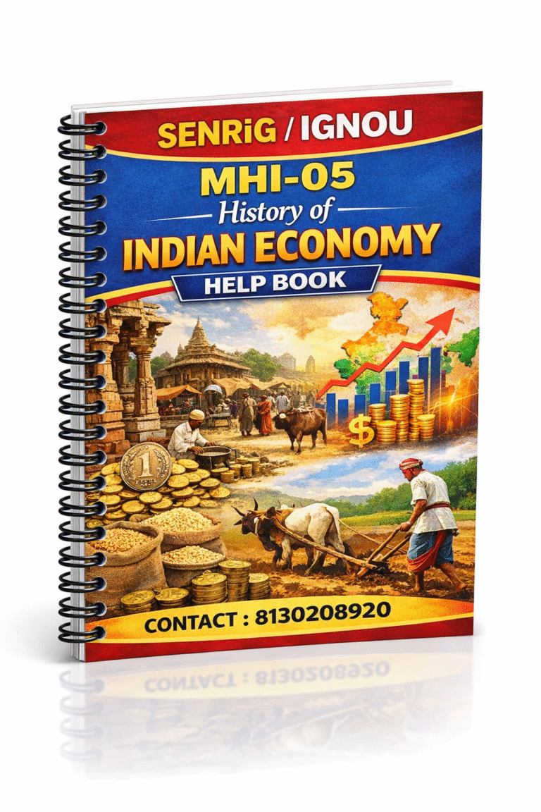 IGNOU MA History 1st Year Combo MHI-1,2,4,5 English – Senrig.in