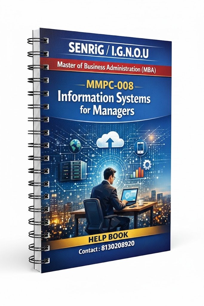 MMPC-008 Help Book PDF Download In English At shop.senrig.in