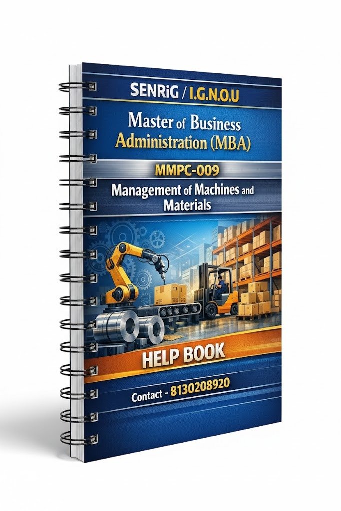 IGNOU MMPC-009 Help Book PDF Download In English At shop.senrig.in