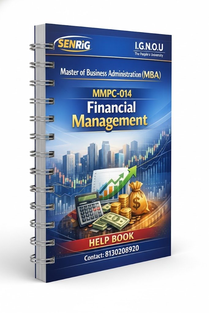 IGNOU MMPC-014 Help Book PDF Download In English At shop.senrig.in