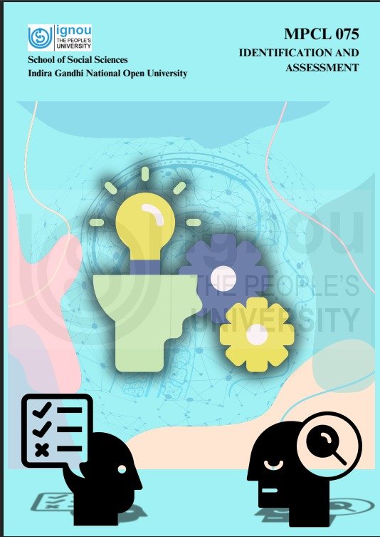 Buy MPCL-075 Identification And Assessment Practical Handwritten (Hard Copy)