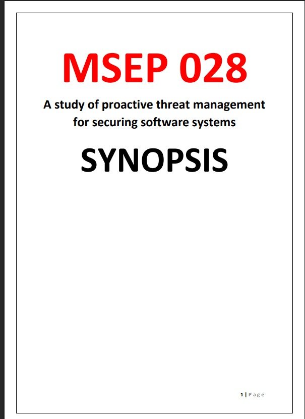 IGNOU MSEP 028 Project + Synopsis PDF Download - 100% Approval Guarantee IGNOU MSEP 028 Project + Synopsis PDF Download - 100% Approval Guarantee