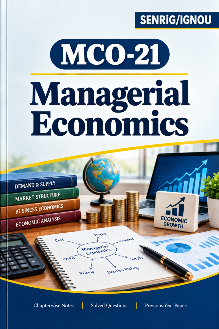 IGNOU MCO-21 Help Book PDF Download In English At shop.senrig.in