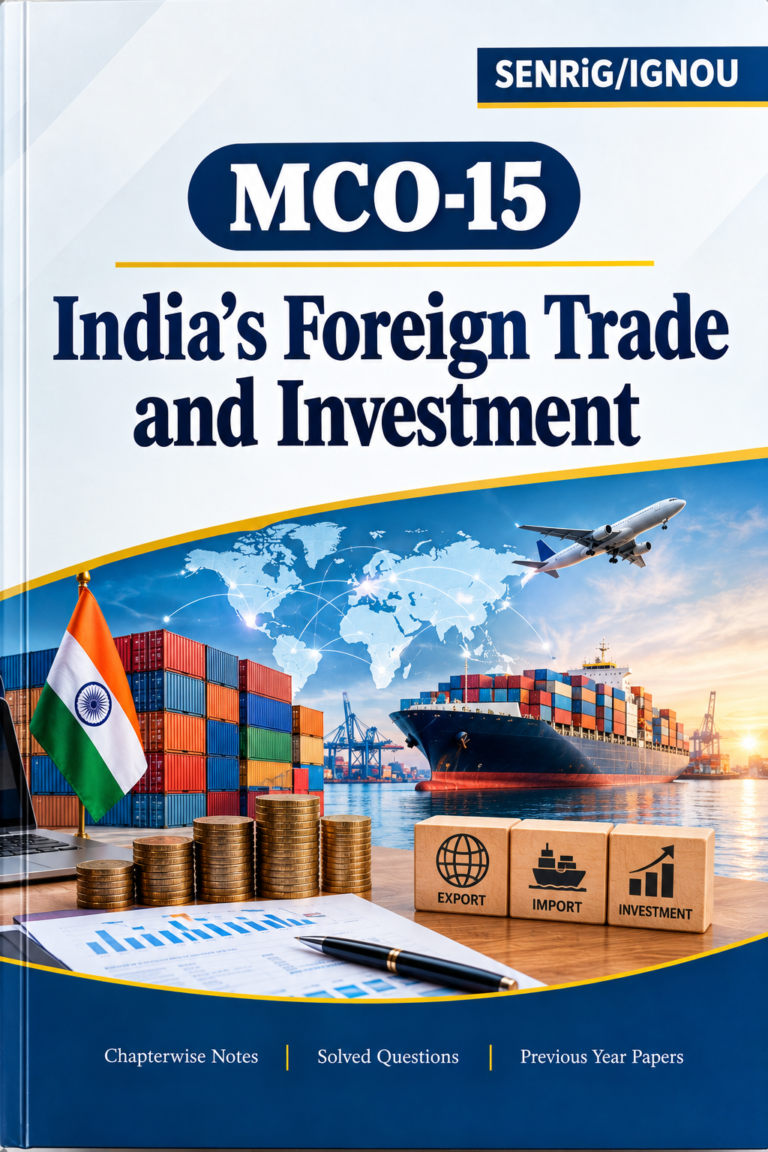 IGNOU MCO-15 Help Book PDF Download In English At shop.senrig.in