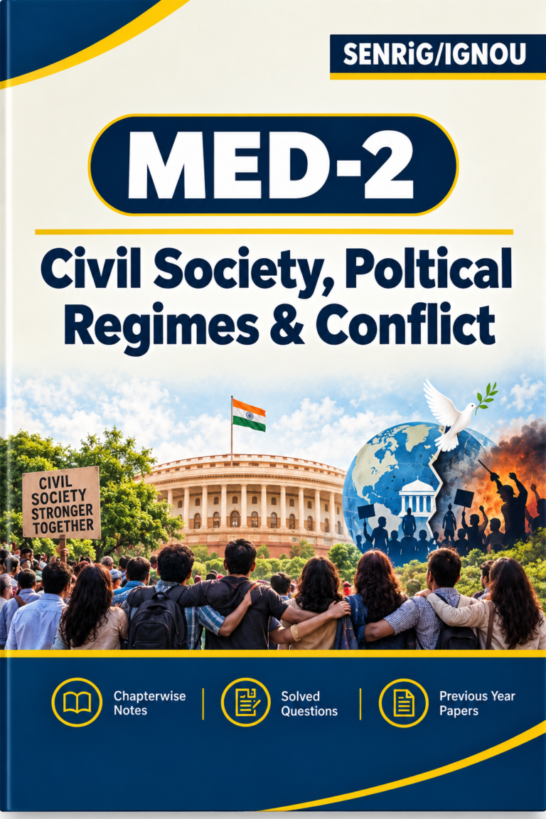 IGNOU MED-2 Help Book PDF Download In English At shop.senrig.in
