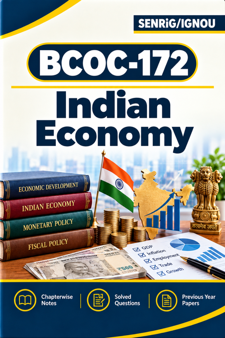 IGNOU BCOG-172 Help Book In English At shop.senrig.in