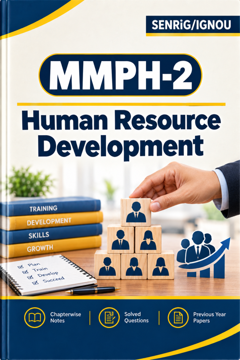IGNOU MMPH-2 Help Book In English At shop.senrig.in