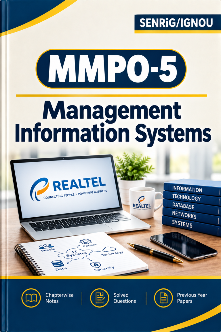IGNOU MMPO-5 Help Book In English At shop.senrig.in