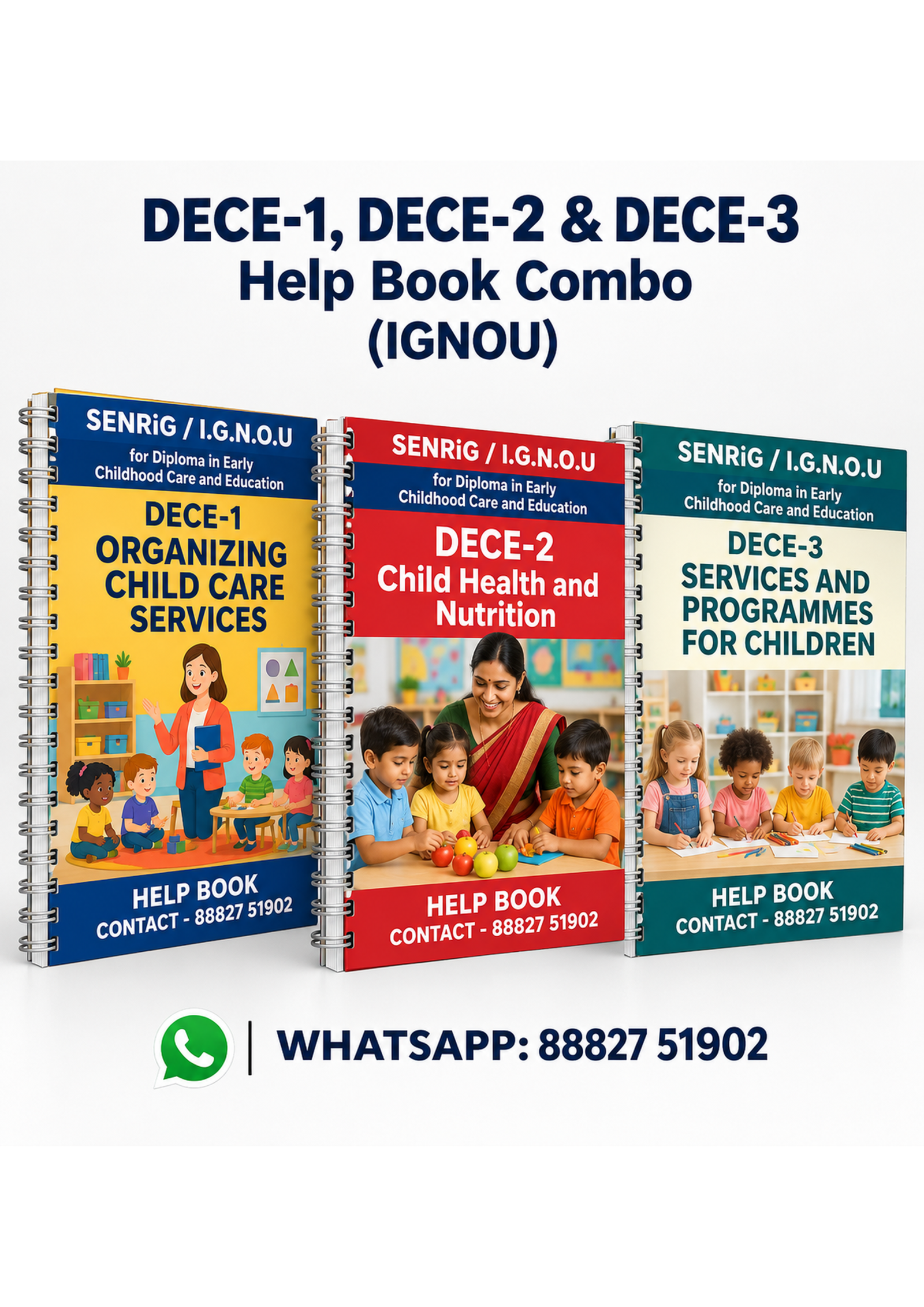 SENRiG DECE Help Books English | DECE-1, DECE-2 & DECE-3 SENRiG DECE Help Books English | DECE-1, DECE-2 & DECE-3